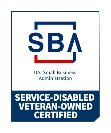 SBA Service-Disabled Veteran-Owned Certified Badge